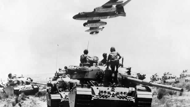 Israelische Offensive auf der Sinai-Halbinsel im Sechstageskrieg 1967