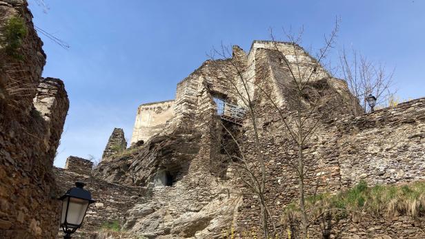 Sanierung: Ruine Rehberg soll ab Ende Mai wieder zugänglich sein