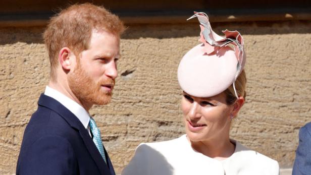 Was Prinz Harry und Zara Tindall einander auf Eugenies Hochzeit zugeflüstert haben