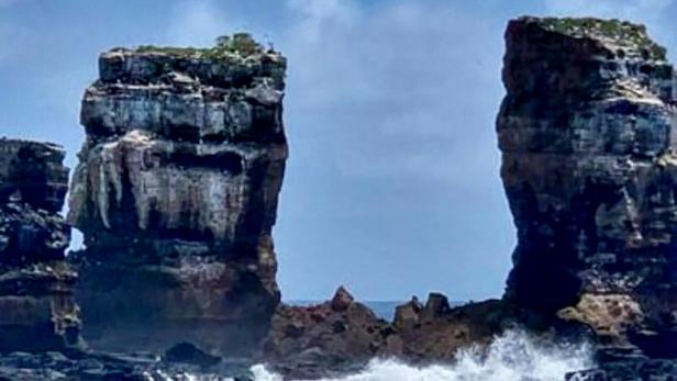 Felsbogen Darwin's Arch vor Galápagos-Inseln eingestürzt