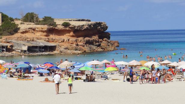 Strand auf Formentera.