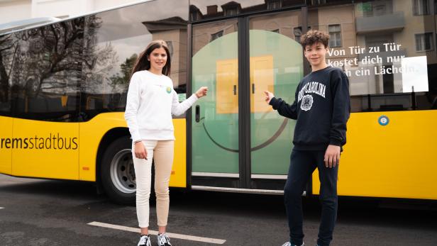 Wettbewerb: Wie soll das Kremser Stadtbus-Smiley heißen?