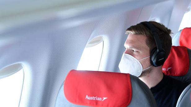Ab 1. Juni müssen auf AUA-Flügen keine Masken mehr getragen werden