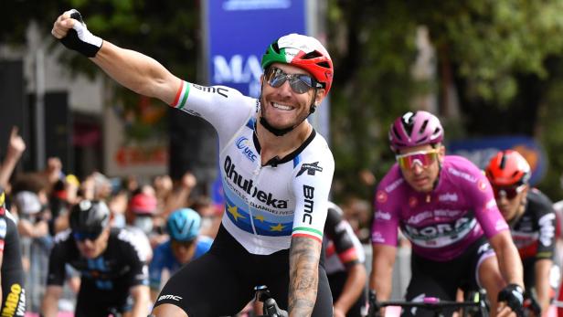 Erster Giro-Etappensieg für Giacomo Nizzolo - mit 32 Jahren