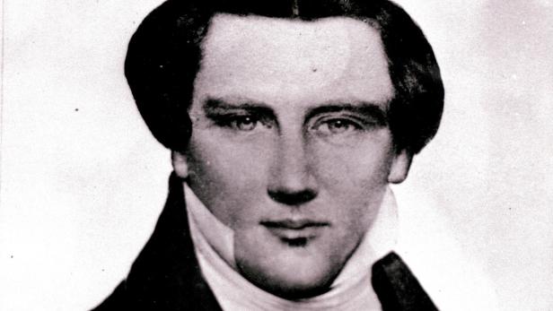 Ein Porträt des jungen Joseph Smith.