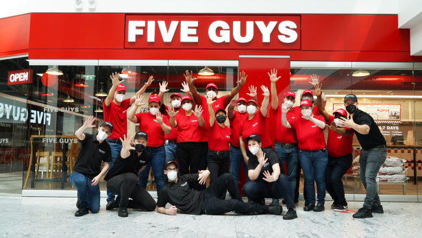Wien: Burgerkette Five Guys eröffnete zweite Filiale