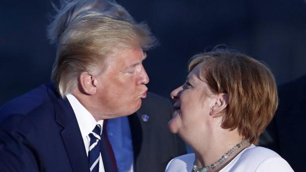 Insider: So bereitete sich Merkel auf Treffen mit Trump vor