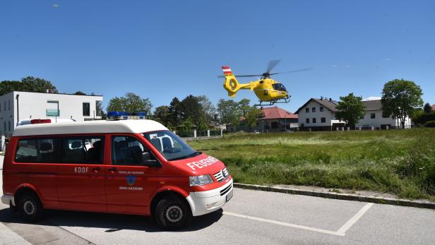 78-Jähriger nach Brand in Maria Lanzendorf in Lebensgefahr