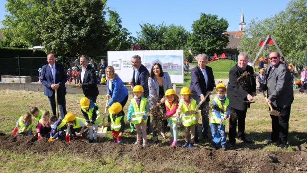 46-178052051 Startschuss für den neuen Kindergarten in Purbach