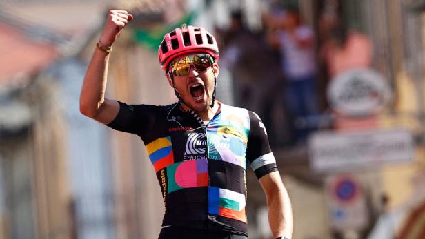 Ein Feiertag für Italiens Rad-Fans dank Alberto Bettiol