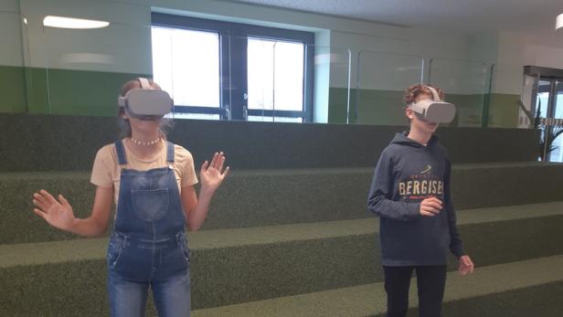 Mit Virtual Reality Arbeitsluft in St. Pölten schnuppern