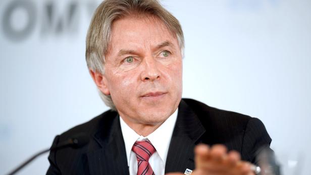 Johann Pleininger, 60, einziger Öl- und Gas-Experte im OMV-Vorstand
