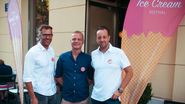 Prominente Gäste beim ersten Vienna Ice Cream Festival