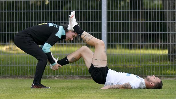 Der letzte Test  vor dem großen Fußballfest