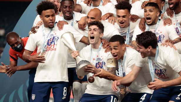 Soccer: 2021 Concacaf Nations League Finals-USA at Mexico
