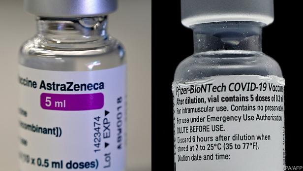 Deutsche Forscher testeten die Kombination der Vakzine von AstraZeneca Bund iontechPfizer