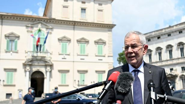 Bundespräsident Alexander Van der Bellen in Rom