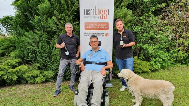Winzer-Vereinigung sammelt Spenden für Kremser Rollstuhlfahrer