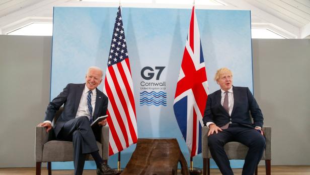 US-Präsident Joe Biden und der britische Premier Boris Johnson