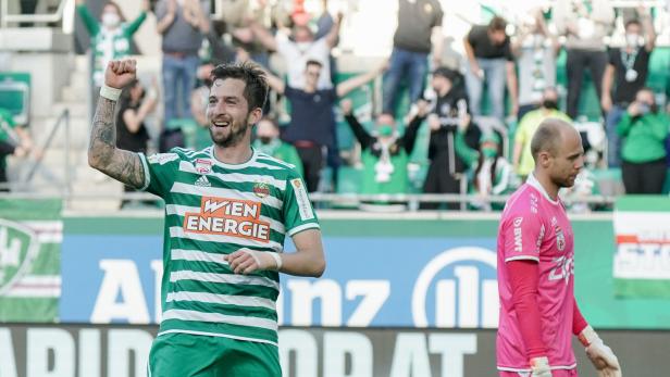 Auf ein Neues: Christoph Knasmüllner gelangen in der vergangenen Saison zwölf Liga-Tore für Rapid