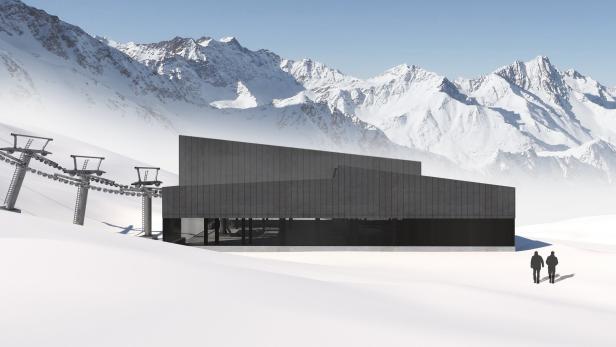 Neue Bahn am Kaunertaler Gletscher.