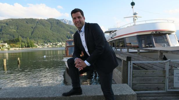 Bürgermeister Krapf: Eine neue Marina soll die Innenstadt zum Traunsee hin öffnen.