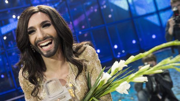 Teure Conchita: Die Song Contest-Gewinnerin brachte den Mega-Event nach Österreich. Kolportierte Kosten: 25 Millionen Euro.