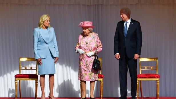 US-Präsident Joe Biden leistete sich Fauxpas bei Queen-Besuch
