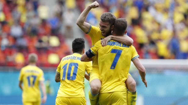 2:1 gegen Nordmazedonien: Die Ukraine holt den ersten EM-Erfolg