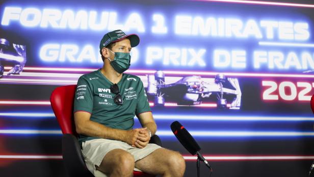 In Frankreich fühlt sich Sebastian Vettel plötzlich wieder wohl