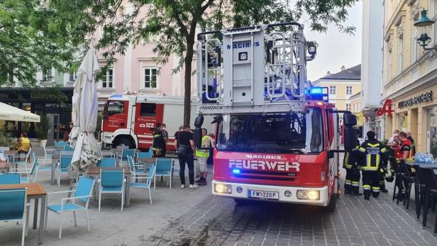 Feuer in Wohnung löste Alarm in der St. Pöltner City aus