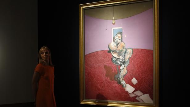 &quot;Portrait of George Dyer Talking&quot; von Francis Bacon (1966) brachte bei Christie&#039;s 51,3 Millionen Euro ein - der bisher höchste Preis für ein einzelnes Bacon-Gemälde.