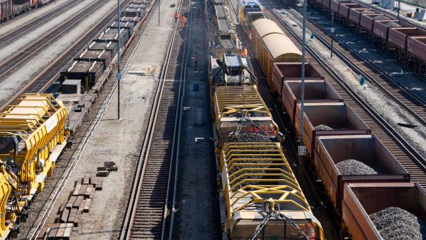 Gütertransportanteil der Bahn sinkt