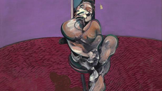 Francis Bacon malte das &quot;Portrait of George Dyer Talking&quot;, ein Bildnis seines Lebensgefährten, im Jahr 1966. Mit umgerechnet 51,3 Millionen Euro erzielte es am Donnerstag in London den bisher höchsten Preis für ein einzelnes Gemälde des Künstlers.