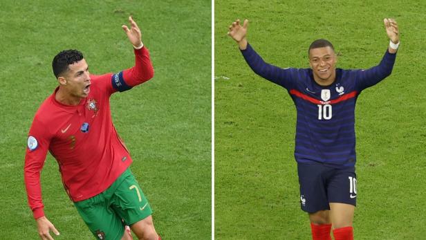 Frankreich gegen Portugal: Kronprinz Mbappé fordert König Ronaldo