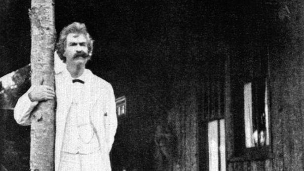 Mark Twain (1835-1910), American writer,