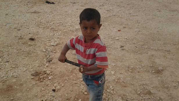 Flüchtlingslager Al Zatari (Jordanien) Bilder aus dem Dokufilmprojekt Snapshot s in time/Robert Pöcksteiner/Sina Gharehkhani