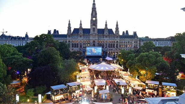 Film Festival auf dem Rathausplatz (fast) ohne Einschränkungen