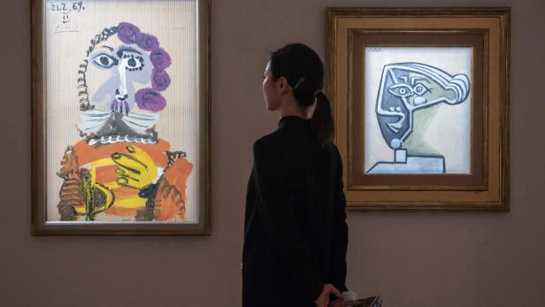 HONG KONG-ART-CHRISTIE'S-AUCTION-PICASSO HONG KONG-ART-CHRISTIE'S-AUCTION-PICASSO