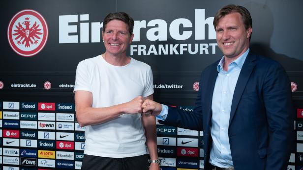 Fußball: Vorstellung neuer Trainer Eintracht Frankfurt