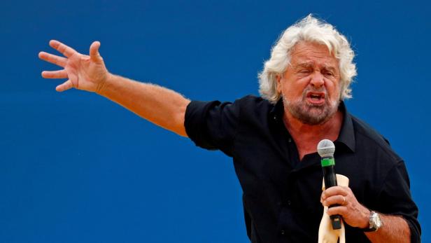 Wer sich mit Beppe Grillo anlegt, ist schnell weg