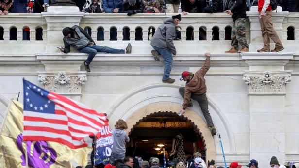 FILE PHOTO: The U.S. Capitol Building is stormed by a pro-Trump mob on Jan. 6, 2021