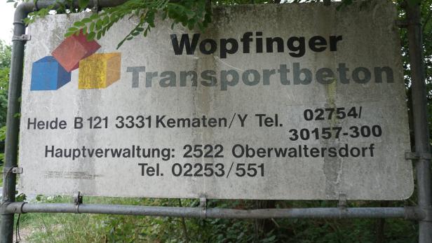 Wopfinger-Schottergrube an der B121 sollte Standort für Industrieanlage sein