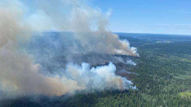 Hitzewelle in Kanada: Mehr als 170 Waldbrände wüten