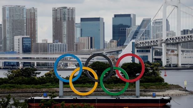 Olympic Rings for Tokyo 2020 Olympic Games