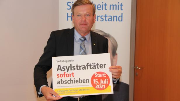 Niederösterreichs FPÖ-Landesrat Gottfried Waldhäusl