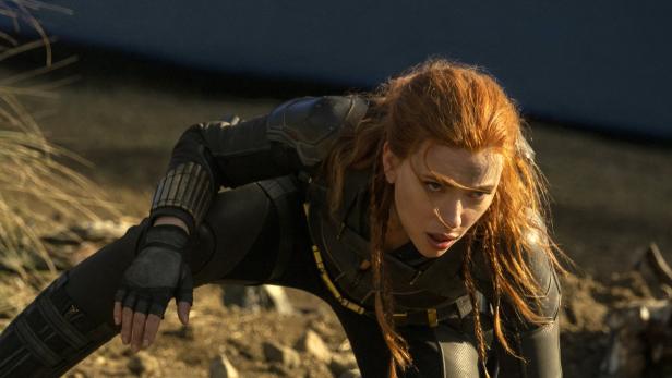Die tolle Scarlett Johansson in ihrer Paraderolle als Marvels „Black Widow“