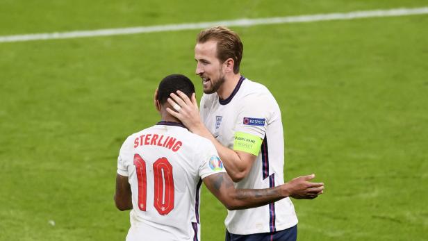 Englische Erfolgsgaranten: Kane (re.) und Sterling