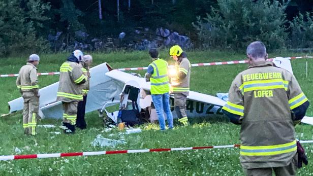 Segelflugzeug zerbrach in mehrere Teile: Pilot im Krankenhaus