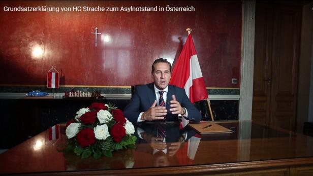 Wie ein Präsident: HC Strache inszenierte sich gekonnt - und wurde oft geklickt
